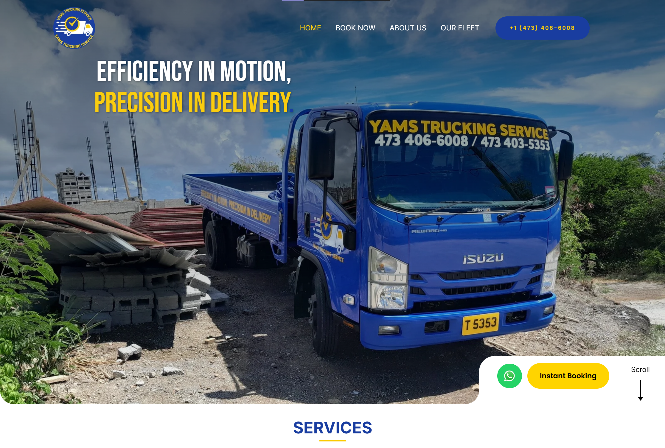 Yams Trucking Service